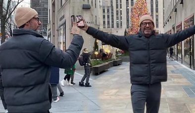 Ömrünün yarısını geçirdiği karısı artık yanında yok… Birlikte yürüdükleri sokaklarda tek başına mutluluk pozu verdi