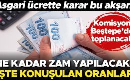 Son dakika haberi: 2024 Asgari ücret zammı için Beştepe’de kritik toplantı… Cumhurbaşkanı Erdoğan yeni asgari ücreti açıklayacak mı ve ne kadar olacak? İşte konuşulan maaş zam oranları…