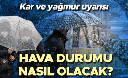Son dakika hava durumu tahminleri il il yayınlandı… Bugün (13 Ocak) hava nasıl olacak? Hafta sonu İstanbul’da kar var mı? Meteoroloji’den sağanak ve kar uyarıları!