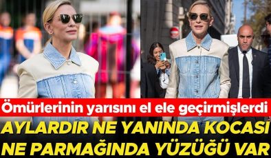 Aylardır ne yanında kocası ne parmağında yüzüğü var… Ünlü oyuncunun 27 yıllık mutlu yuvası sallantıda
