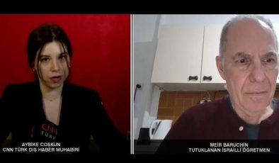 Gazze katliamını kınadı hapse atıldı! İşkence gören İsrailli öğretmen CNN Türk’e konuştu…