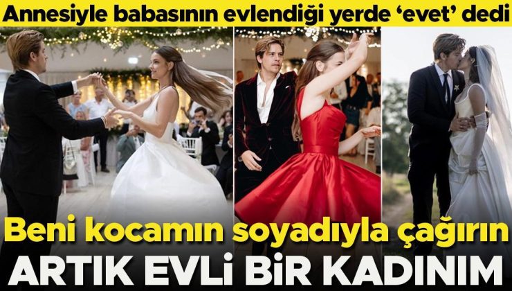 Onlara bir düğün yetmemişti: Artık evli bir kadınım, bana kocamın soyadıyla seslenin!