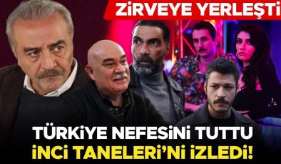 Türkiye nefesini tuttu, İnci Taneleri’ni izledi!
