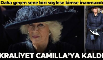 Daha geçen yıl biri söylese kimse inanmazdı… Kraliyet Camilla’ya kaldı… Ne babası vardı ne oğlu