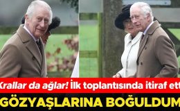 Krallar da ağlar… Charles kanser olduktan sonraki ilk toplantısında itiraf etti: Gözyaşlarına boğuldum
