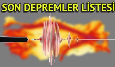 Son dakika deprem mi oldu 26 Şubat 2024 | Bugün en son deprem nerede, saat kaçta, kaç şiddetinde oldu? AFAD – Kandilli bugünkü depremler listesi