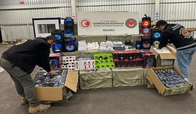 Ticaret Bakanlığı kaçak eşya ve araçları ele geçirdi