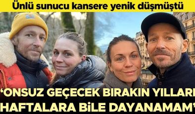 Ünlü sunucu kansere yenilmişti… Geride göz yaşlı eşi ve üç çocuğu kaldı: Bırakın yılları onsuz bir haftayı bile nasıl geçiririm bilmiyorum