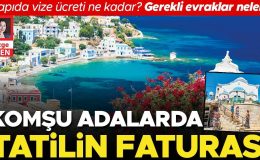 Vize muafiyeti olan 10 Yunan adasında tatil 7-8 bin liradan başlıyor: Komşu adalarda tatilin faturası