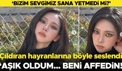 Genç şarkıcı çıldıran hayranlarından özür diledi: Aşık oldum, lütfen beni bağışlayın