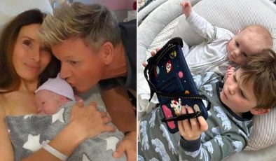 “Babası olduğuma kimse inanmaz” diyordu… Altıncı çocuğu beş aylık oldu…Takipçileri görünce çıldırdı