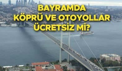 BAYRAMDA KÖPRÜ VE OTOYOLLAR ÜCRETSİZ Mİ 2024 SON DAKİKA || Ramazan Bayramı’nda hangi yollar ücretsiz? Avrasya Tüneli, Osmangazi Köprüsü ve Kuzey Marmara bedava mı? Bakan Uraloğlu açıkladı!
