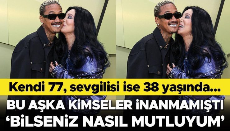Bu aşkın ömrü uzun olmaz diyenler yanıldı… Kendisinden 40 yaş küçük sevgilisiyle mutluluktan havalara uçuyor