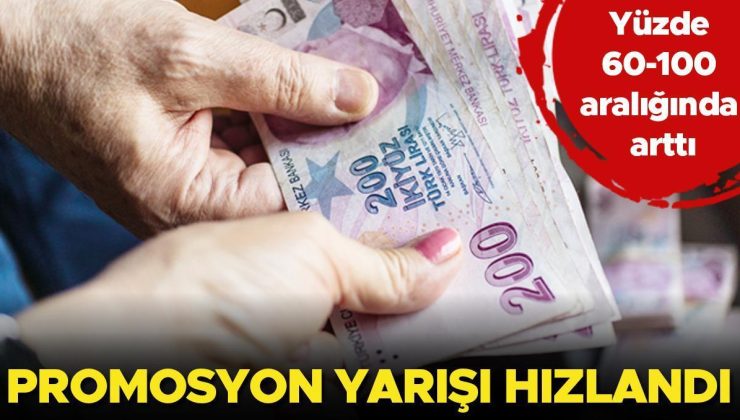 Promosyon  yarışı hızlandı