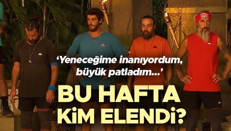 SURVİVOR KİM ELENDİ, KİM GİTTİ 4 NİSAN 2024  | Dün akşam Survivor All Star eleme düellosunu kim kazandı, Poyraz mı, Hakan mı? Favori ismin vedası şoke etti: ‘ Yeneceğime inanıyordum, büyük patladım…’