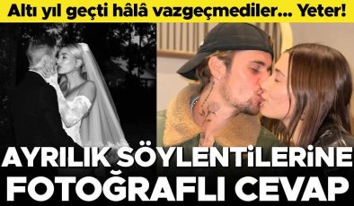 Ünlü çiftten boşanma söylentilerine fotoğraflı yanıt: Biz çok mutluyuz bakın