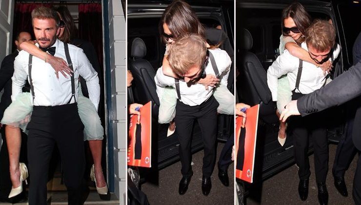 Böyle koca zor bulunur… Ayakta bile duramayan karısını sırtında taşıdı