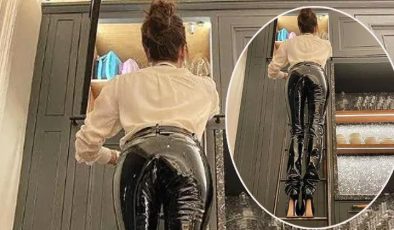 Hanımefendi mutfakta!  Bu evin her köşesinde onun da emeği var