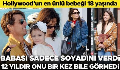 Hollywood’un en ünlü ve yalnız bebeği artık 18 yaşında… Yıllardır görmediği babası ona soyadından başka hiçbir şey vermedi