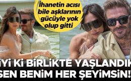 Onu sırtında taşıyan kocasının doğum gününü kutladı: Sen benim her şeyimsin!