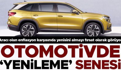 Otomotivde ‘yenileme’ senesi