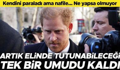 Prens Harry ailesine barış çağrısı yaptı ama hüsrana uğradı… Artık elinde tutunduğu tek bir umut var