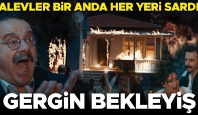 ‘Üç Kız Kardeş’in 82. bölümünde neler oldu? Alevler bir anda her yeri sardı… Gergin bekleyiş