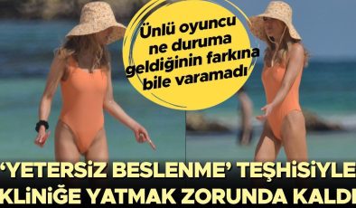 Ünlü oyuncu aşırı zayıflamasıyla dikkat çekmişti… En sonunda kliniğe yatmak zorunda kaldı… ‘Yetersiz beslenme’ tedavisi görecek