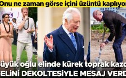 Dekoltesiyle kraliyet ailesine mesaj gönderdi… Bunu inadına yapıyor!